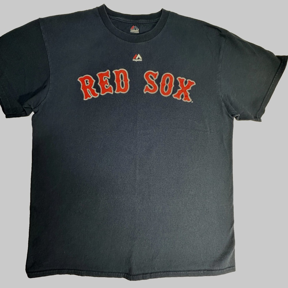 David Ortiz‎ - Boston Red Sox - MLB Majestic Men's T-shirt Size Large L